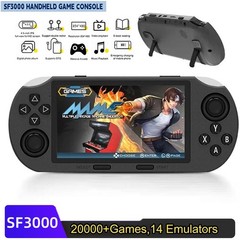 New SF3000 Retro Game Handheld Console Player Emulator 4.5 Inch With 20000 Games