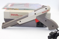 Nintendo NES Console Bundle w/Controllers, Gun, Manual, Inserts Tested