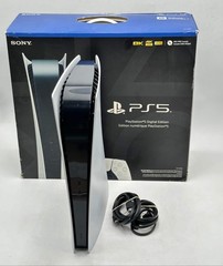 Sony PlayStation 5 Digital Edition (CFI-1015B) 825GB – USED WITH BOX