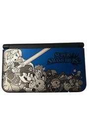 Nintendo 3DS XL Console Super Smash Bros Blue 64GB SD Card Amazing Condition