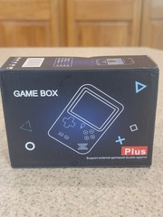 Game Box Game Box Plus Handheld System 8GB 480p Black AV Region Free
