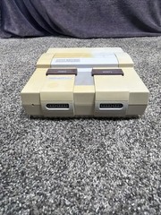 Super Nintendo SNES Console System Bundle w/OEM Controller Cables Game WORKING