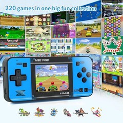 Interactive Portable Game Player for Kids – 220 Retro Titles & Ergonomic Fit