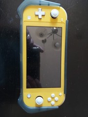 Nintendo Switch Lite Yellow Console with Protective Case 128GB Sandisk