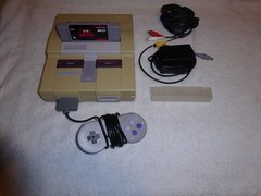 Super Nintendo + one Controller & Joe & Mac game tested Working ADULT OWNED SNES