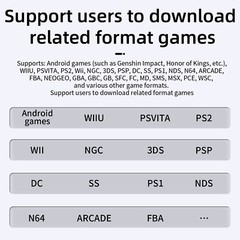 RG557 Handheld Game Console Android 14 5.48′ AMOLED Screen