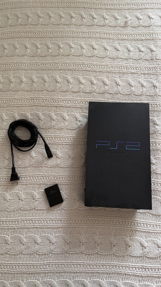 Sony: Japanese PlayStation 2 MODEL: 3900 with a 8MB Memory Card and a Power Cord