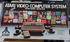 ATARI Video Computer System CX-2600 1980 Console matching Serial ## Complete