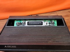 Vintage Atari CX-2600A Black Darth Vader Console Only ~ Please Read Description!