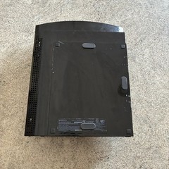 PS3 Fat Sony PlayStation 80GB Black Console w/ Power Cable CECHH01 PS2 Tested