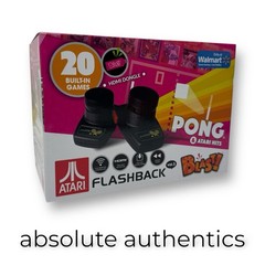 AtGames Flashback Vol 3 Blast! Atari & Pong Hits Retro Gaming System w/ 20 Games