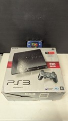Sony PlayStation 3 PS3 Console Slim 320GB CIB CECH-3001B CIB COMPLETE TESTED