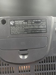 Nintendo 64 Console With Two Controllers Tested Working