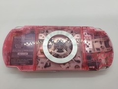 Sony PSP-2000 Console Skeleton Pink Clear Custom Used NTSC-J w Charger