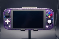 Nintendo Switch Lite 128GB TMR Hall Effect No Drift Custom Purple Bundle