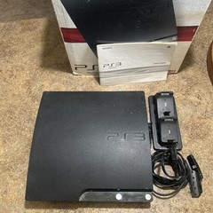 Sony PS3 – Slim 120GB Black Console Cech 2001A With Box And Manual*READ*