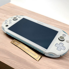 PS Vita Light Blue x White PCH 2000 Console only ZA14 PSV Slim [Excellent]