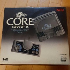 PC Engine CORE GRAFX console system Japan Working Boxed