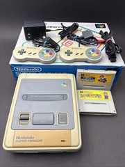 Nintendo Super Famicom SFC Console BOX &2 games Mario Kart Super Mario All Star