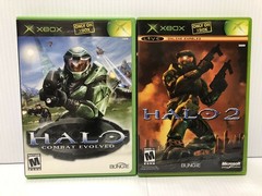 Original Xbox Console Bundle – Halo 1 & 2 Games + Controller – Fully Refurbished
