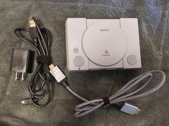 Sony PlayStation Classic PS1 Mini With Cables, No Controller, Tested Working