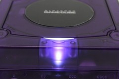 Nintendo Gamecube Console Clear Transparent Purple & AC HDMI NTSC-U/C DOL-001 GC