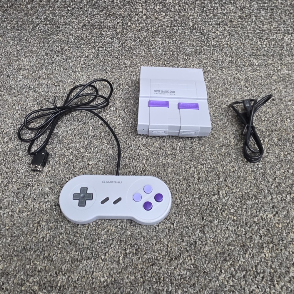 Super Classic Mini Game System (SNES CLONE ) Tested Working