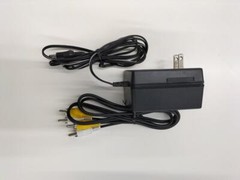 SHARP Twin Famicom Console System AN-505BK Black Tested