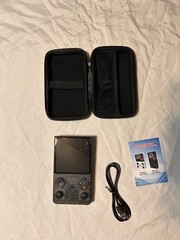 V40 Max Handheld Game Console 3D Games 40K+ Games 256 GB w/ Case & Cable
