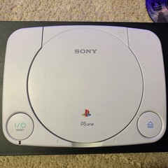 Sony Playstation PS One PS1 White Tested & Works
