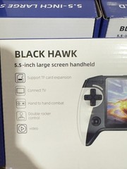 Handheld X9 Gaming Console 5.5 in Screen- TF Card- Play, Watch, Read and Listen