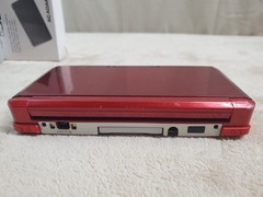 Nintendo 3DS Flame Red Handheld Console Bundle Animal Crossing New Leaf Charger
