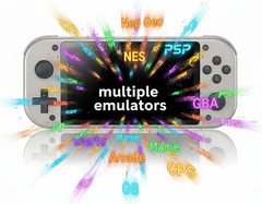 Retro Handheld Portable Video Game Console – 4.3″ IPS Screen, Emuelec System, 64