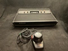 Atari 2600A Darth Vader Black Edition Console CX2600A For Parts Or Repair