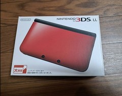Nintendo 3DSLL Console – Red and Black