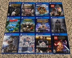 Sony PS4 Console Bundle 4 Controllers 13 Games DualShock 4 Tested Ready to Play