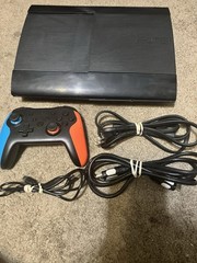 Authentic & Tested 250 GB Sony PS3 Super Slim Console With Cables, Works, Read