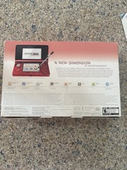 Flame Red Nintendo 3DS System Console CIB Complete IN Box! Tested Free shipping