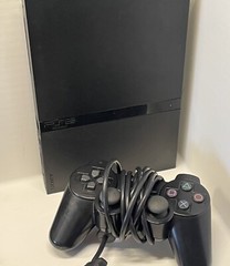 Sony PlayStation 2 Slim Bundle Charcoal Black Console (SCPH-75001CB)