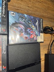 PlayStation 2 PS2 Slim SCPH-77001 TESTED w/ Controller & 12 Games