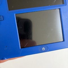 Nintendo 2DS Blue Black System In Original Box W/Charger Stylus US Model