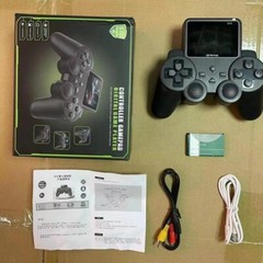 S10 MINI VIDEO GAME CONSOLE – 520 GAMES, DUAL CONTROLLERS, AV OUTPUT