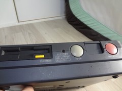 SHARP Twin Famicom AN-500B NES console – famicom is fine. disk system is Beltcut