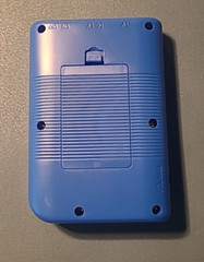 Game Box Plus- Hand Held Game System, Rechargeable Battery, Blue