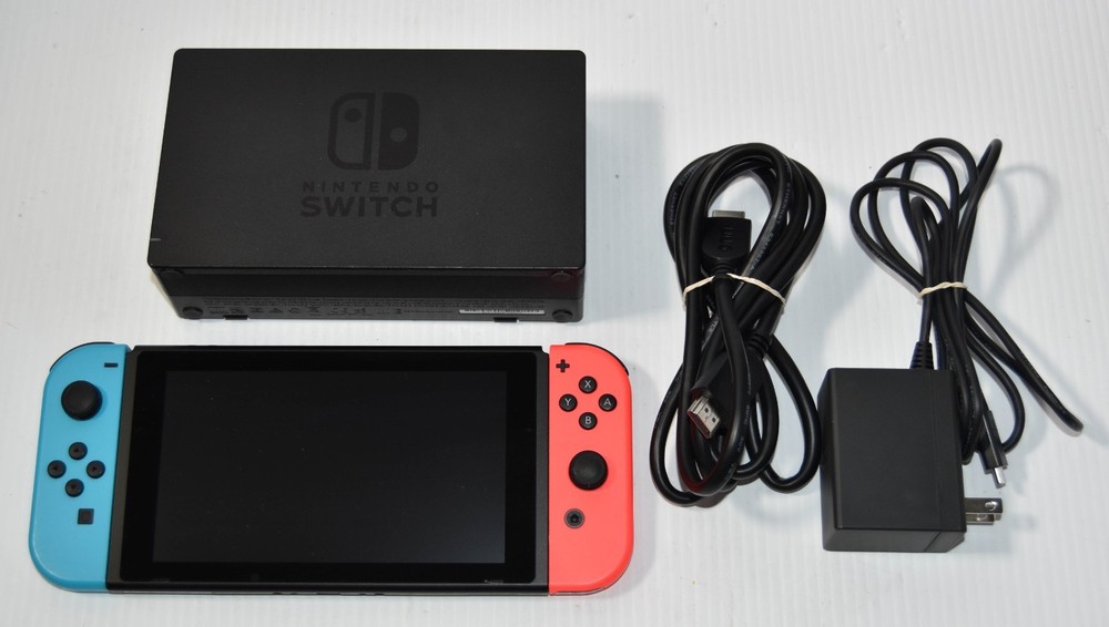 Nintendo Switch 32GB – Tablet Console w/ Joy Cons + Dock + 256GB card