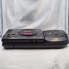 Mega Drive + Mega CD 2 Console system SET Boxed Tested SEGA HAA2510 HAA-2912