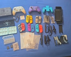 Nintendo Switch Consoleaa Joy 🟥 Console Accesories,Dock All accessories Bundle