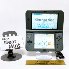 【Near Mint】【Top IPS】New Nintendo 3DS LL XL Metallic Black Console Japan Tested