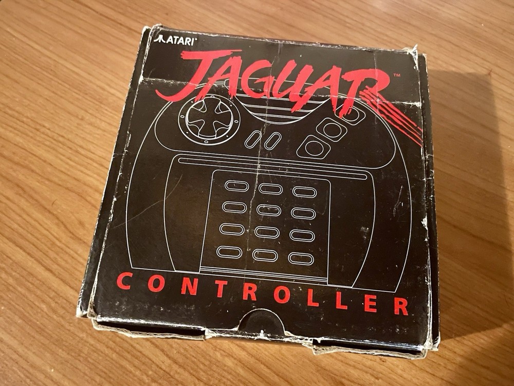 Atari Jaguar Controller Joypad – Vintage Console No PlayStation Nintendo Sega