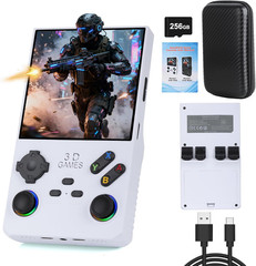 2025 New V40 Max Retro Handheld Game Console, 40000 Preloaded Games, 256GB Expan
